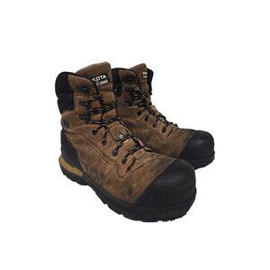 Dakota Work PRO Men's 8" 8300 Comp. Toe Comp. Plate Work Boots Brown Size 9.5M